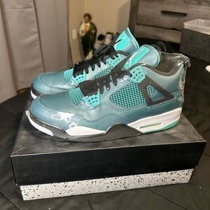 Jordan 4 teal size 13